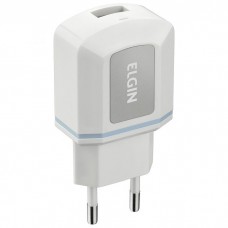 CARREGADOR 1 SAÍDA USB P/TOMADA BIVOLT 5V 1A CT1USB ELGIN